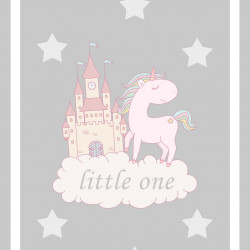 Karnaval Little One Unicorn Çocuk Odası Halısı